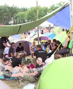 Pol'and'Rock Festival 2019. Nagi mężczyzna napadł na policjanta. Jesteśmy w Kostrzynie nad Odrą