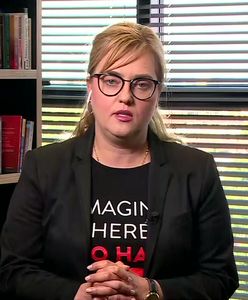 "Donald Tusk jak Adolf Hitler". Magdalena Adamowicz komentuje kontrowersyjną grafikę