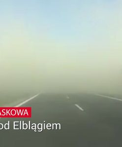 Burza piaskowa pod Elblągiem