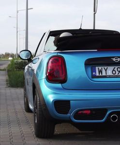 Mini Cooper S Cabrio nie jest tylko ładnym "gadżetem". Potwierdza to dźwięk silnika