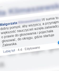 "Bruksela nie dla Zalewskiej". Nauczyciele się mobilizują, związkowcy zabierają głos