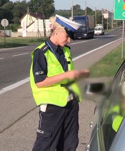 Zdziwiony zatrzymaniem. Reakcja policjantki szybko skończyła dyskusję