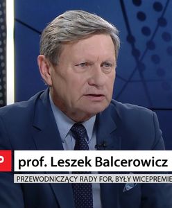 Leszek Balcerowicz odpowiada Elżbiecie Rafalskiej ws. 500+
