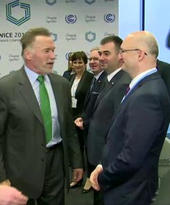 Spotkanie Dudy z Terminatorem. Schwarzenegger w Katowicach