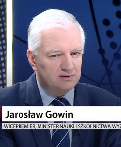 Jarosław Gowin o przedterminowych wyborach. "Jak potwór z Loch Ness"