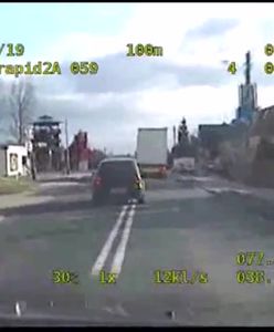 Ponad 170 km/h i omijanie blokad. Pościg za golfem niczym z filmu