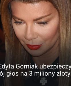 Edyta Górniak podjęła poważną decyzję. Ubezpieczyła swój głos
