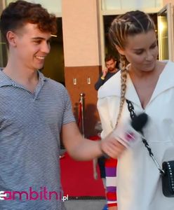 Syn Rozenek przerywa wywiad! "Idziemy na mecz!"