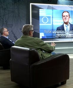 "Pozycja Tuska wynika z tego, że go nie ma"