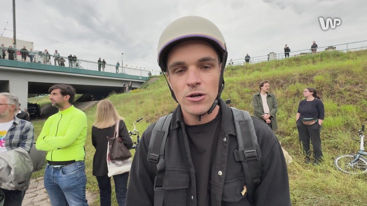 Mamy nagranie z protestu w Krakowie. "Mieszkańcy mają dosyć"