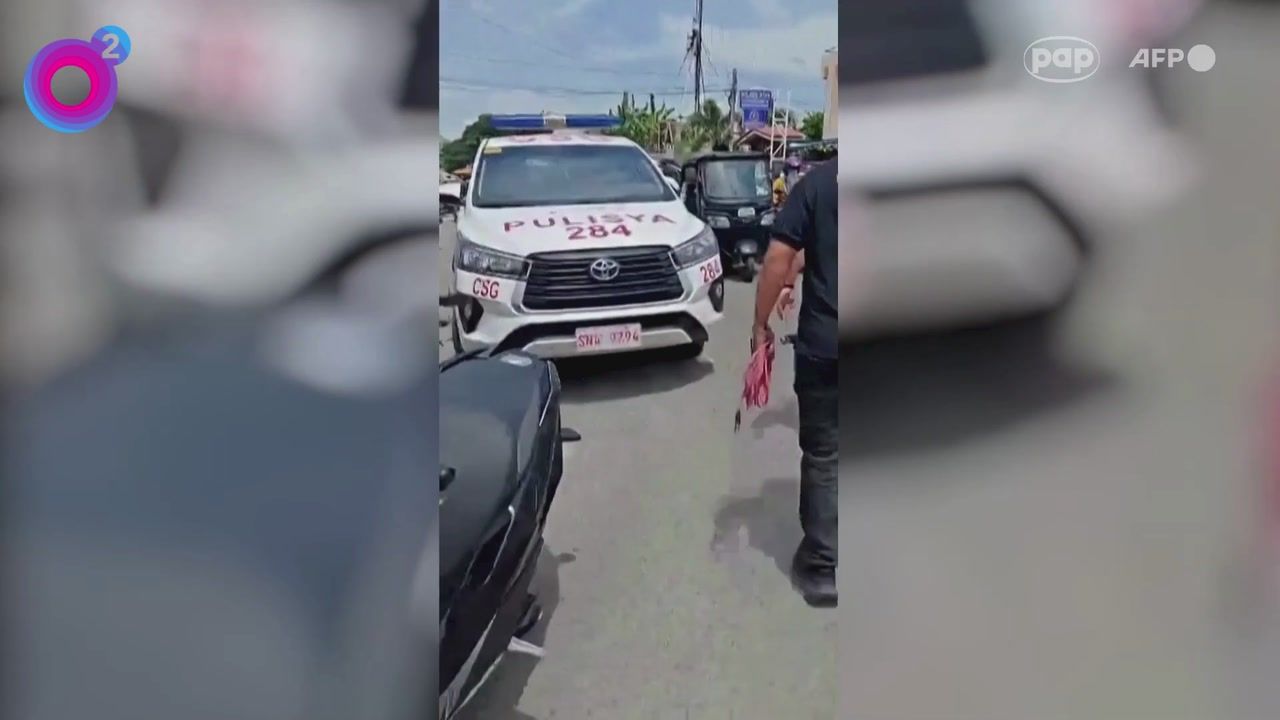 W szkole padły strzały. Nagranie z Filipin