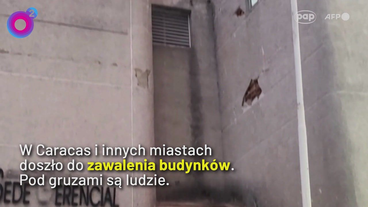 Potężne trzęsienia ziemi spustoszyły Caracas. Tak teraz wygląda miasto