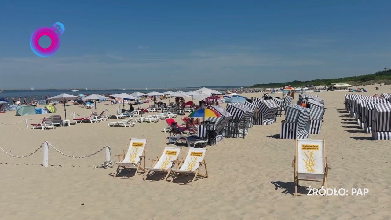 Polacy ruszyli nad Bałtyk. Tłumy w Świnoujściu w pierwszym dniu wakacji