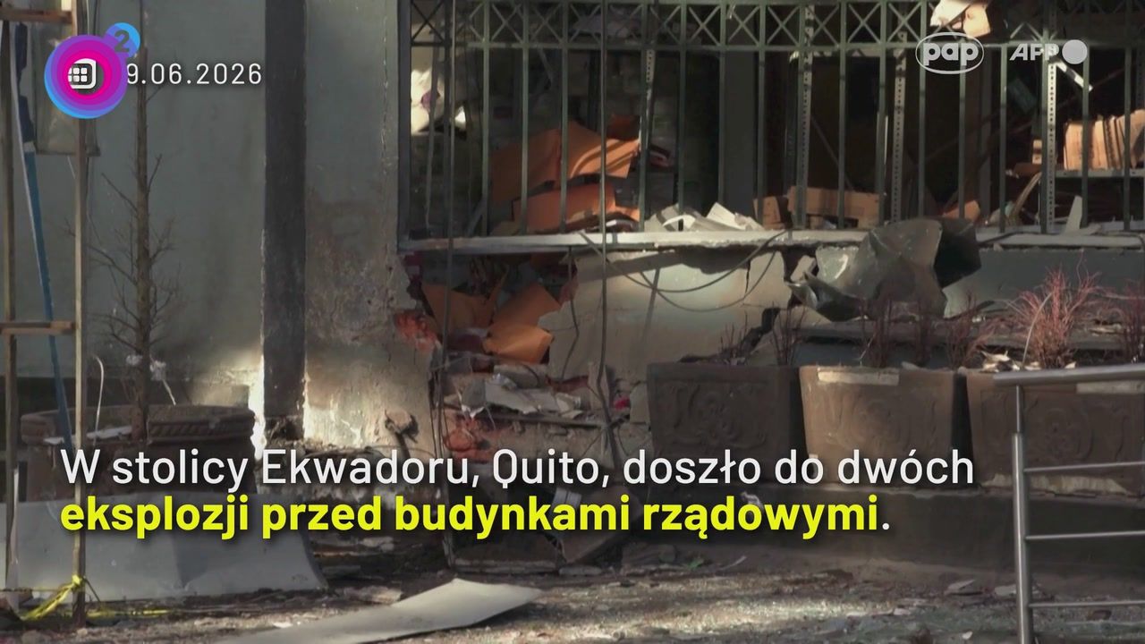 Wybuchy w stolicy Ekwadoru. Zostawili po sobie wiadomość