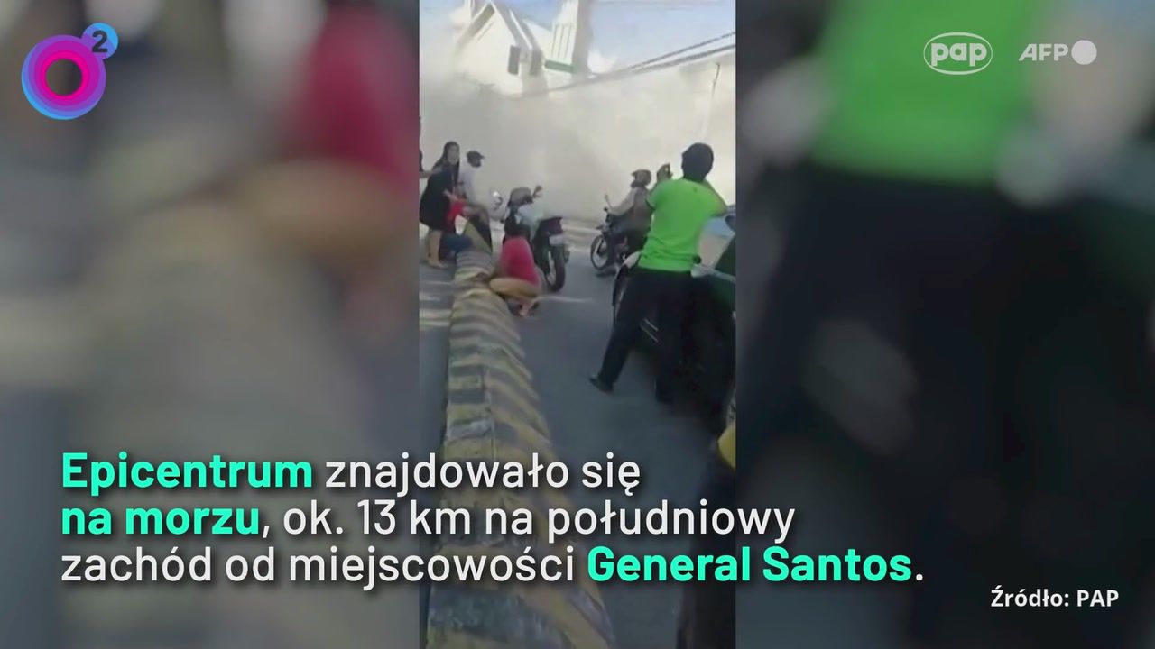Tragiczne trzęsienie ziemi na Filipinach. Co najmniej 15 ofiar