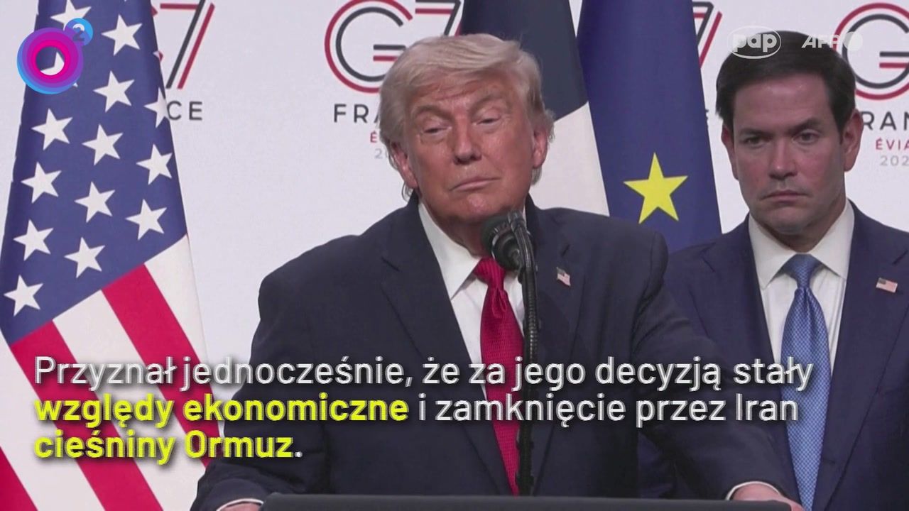 Trump o umowie z Iranem. Chodziło o uniknięcie katastrofy