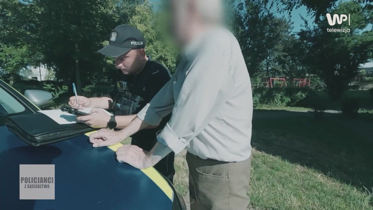 Pił alkohol w miejscu publicznym. Tak tłumaczył się policjantom