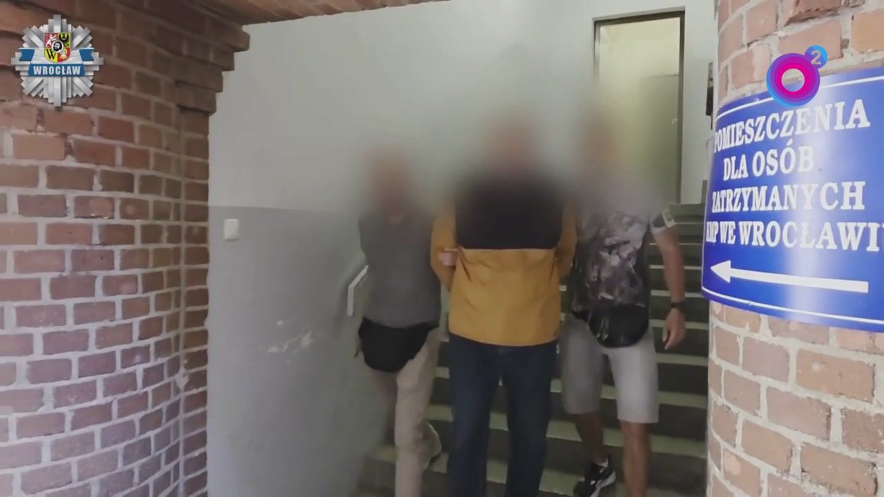 Akcja policji nagrana. 50-latek trafił do aresztu