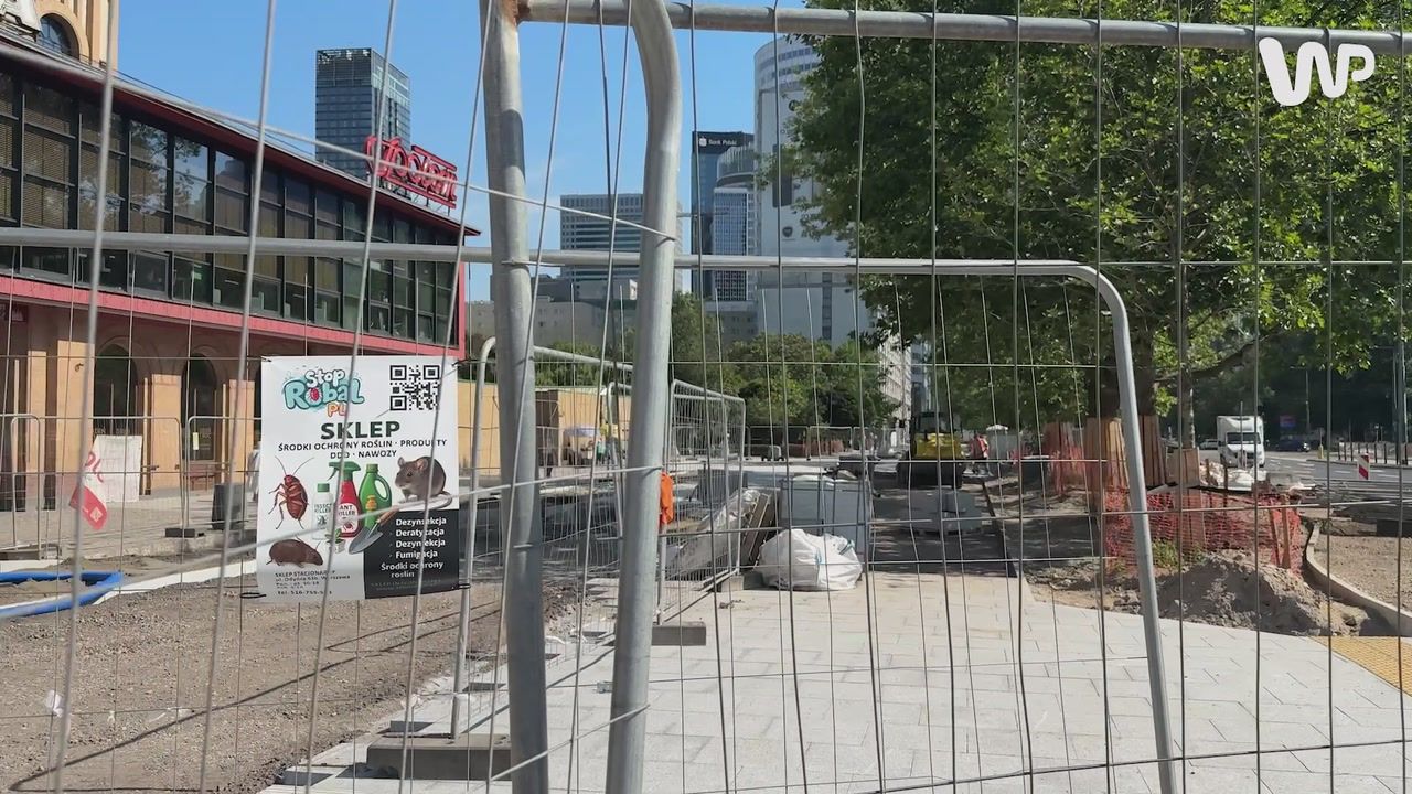 Rozkopane pół Warszawy. Drogowcy przygotowali tor przeszkód w centrum