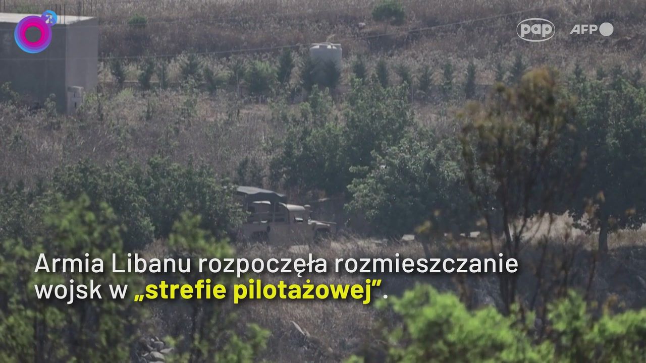 Nowy etap na południu Libanu. Armia rozpoczęła rozmieszczanie sił
