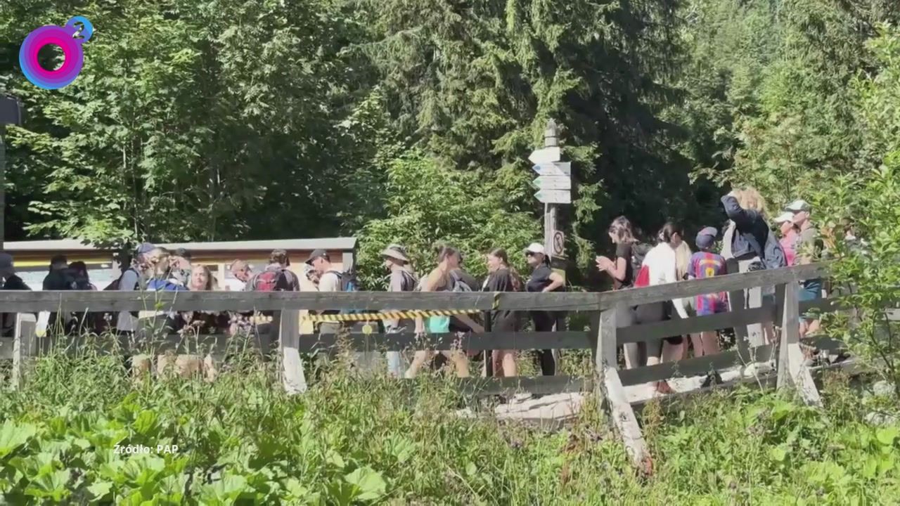 Turyści czekali na ten moment. Pokazali, co się dzieje w Tatrach