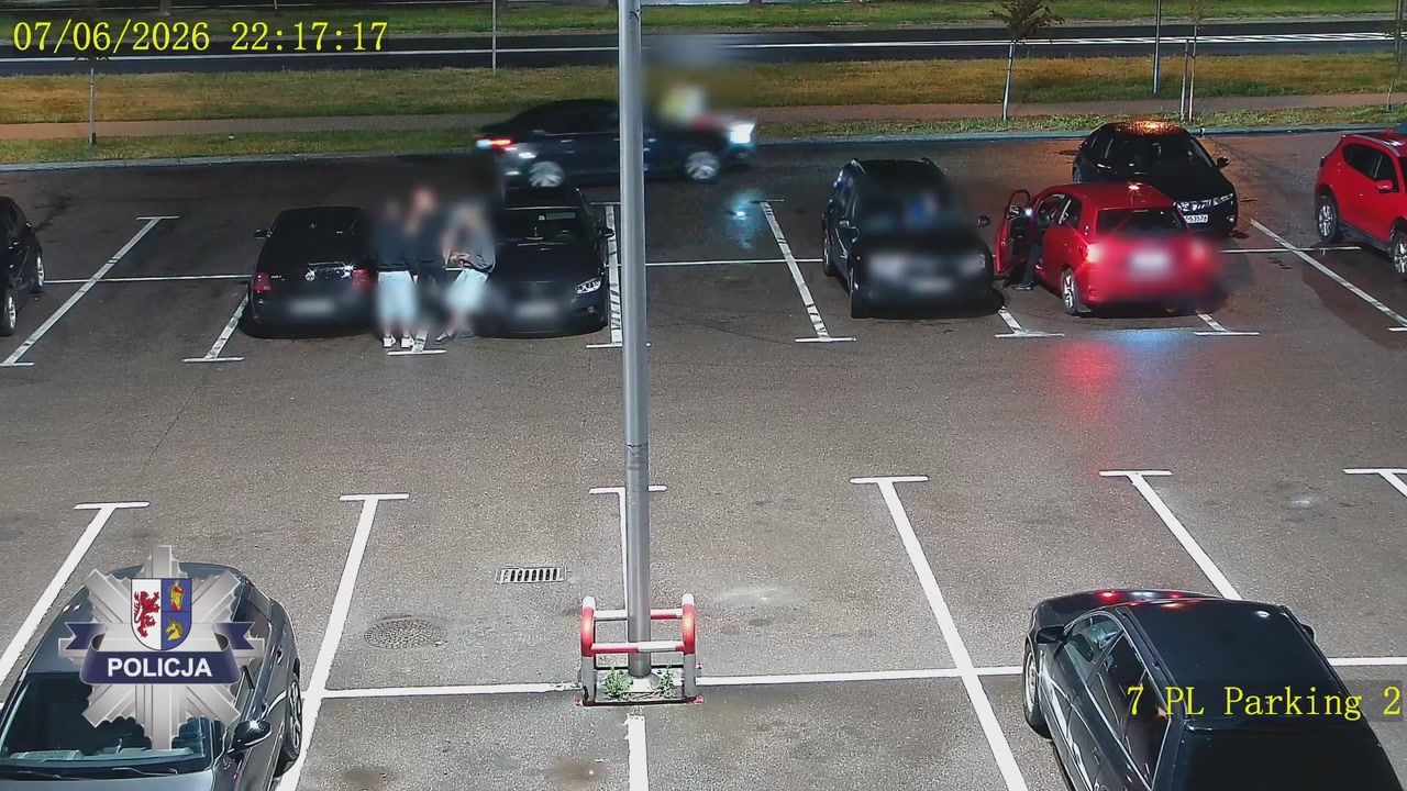 Wiozła znajomych na masce. Policja nie miała litości