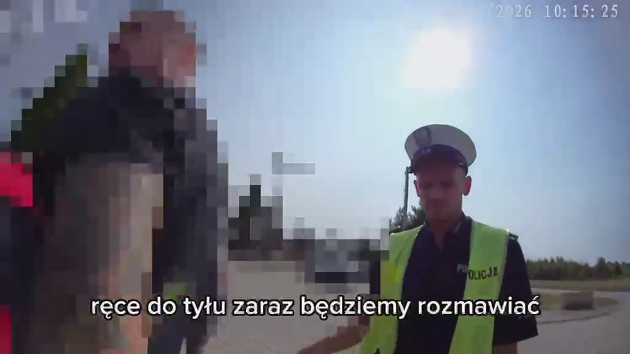 Jechał po partnerkę do ośrodka. Policjanci odkryli, co miał na sumieniu