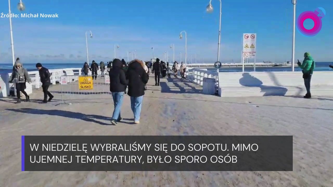 Nagranie z Sopotu. Turysta aż chwycił za telefon