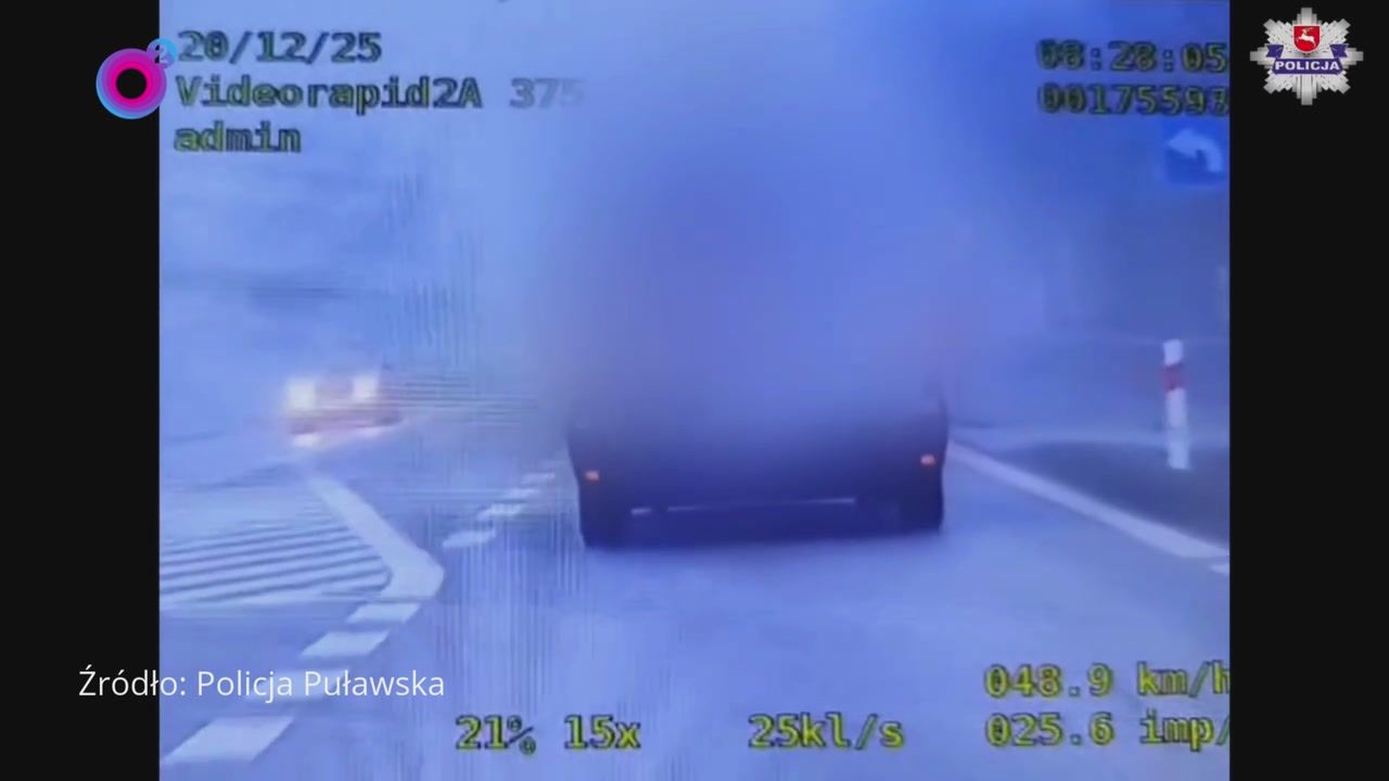15 punktów karnych i 1,5 tys. mandatu. Nagrali kierowcę busa