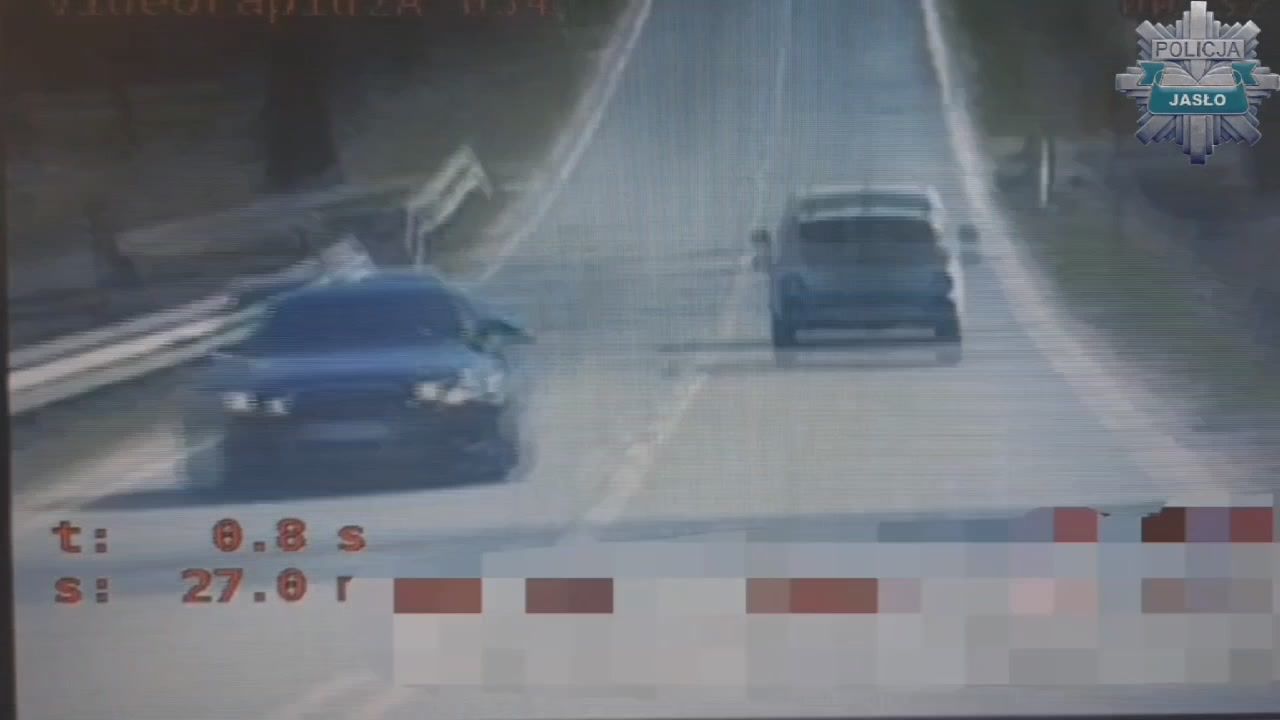 28 kierujących straciło prawo jazdy. Policja nagrała największych piratów