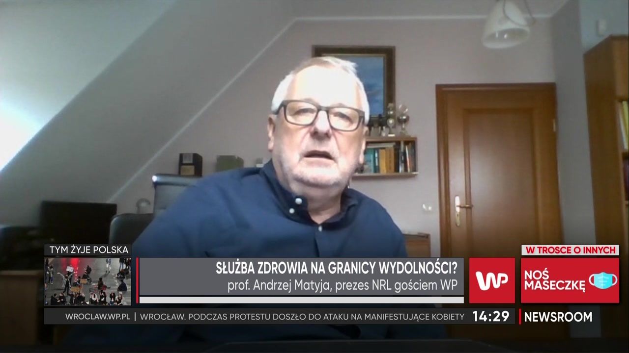Koronawirus w Polsce. Prof. Mateja o systemie walki z COVID-19: "Ogromny chaos, brak jakiegokolwiek systemu działa"