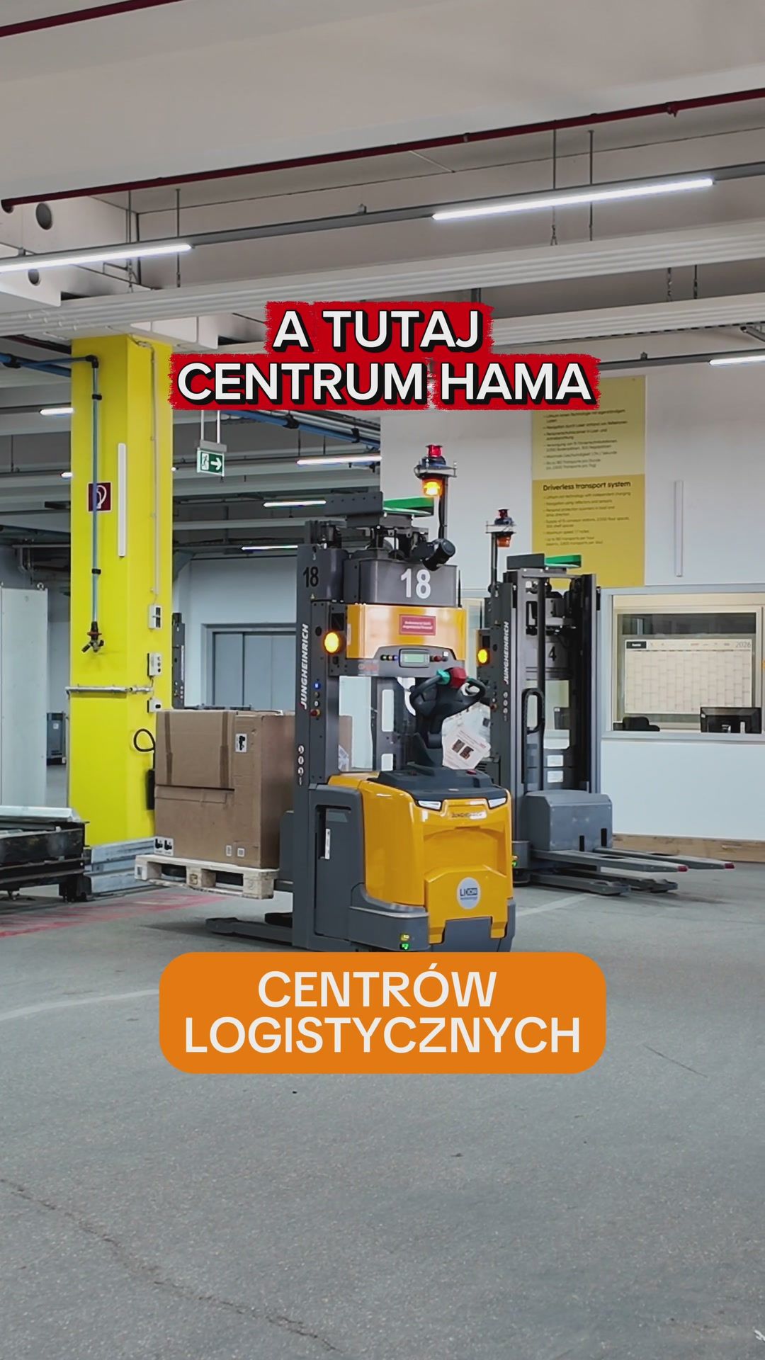 AI bierze się za operatorów wózków widłowych. Odwiedziłem firmę Hama