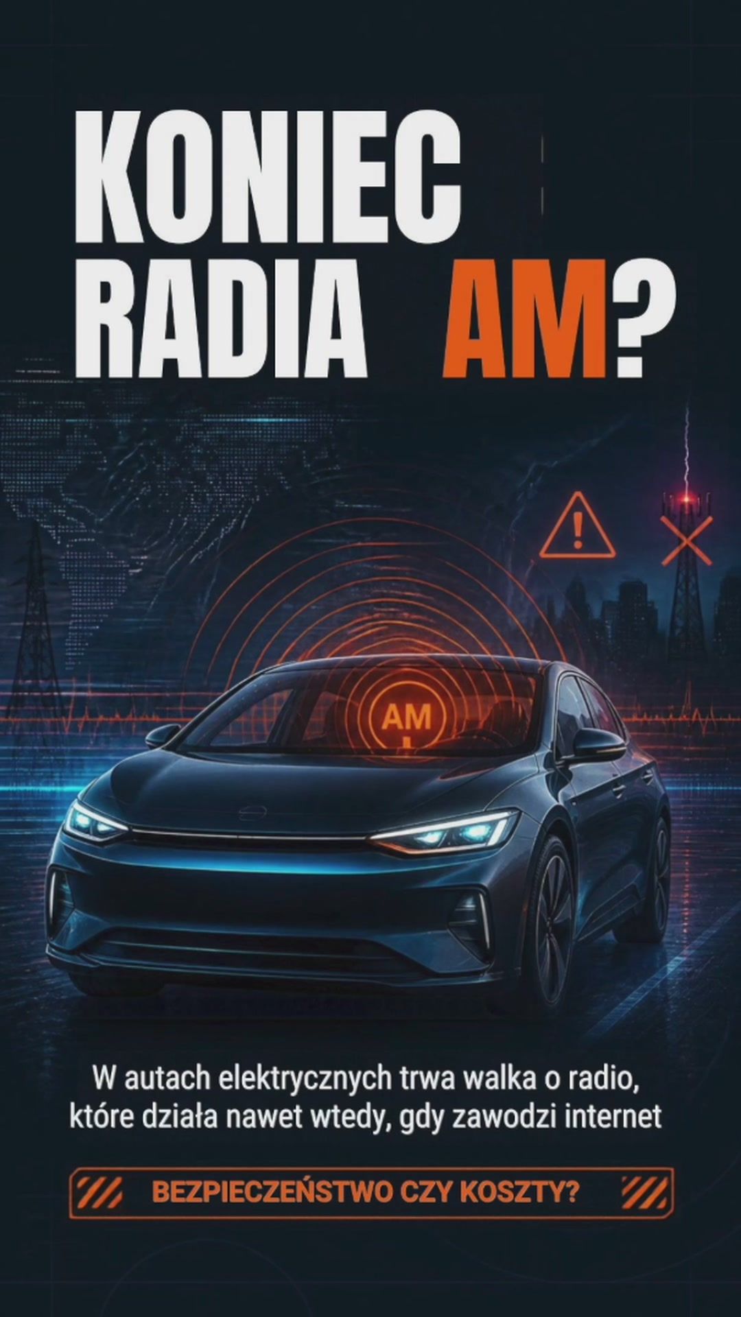 Auta elektryczne kontra radio AM. Dlaczego politycy walczą o stary sygnał?