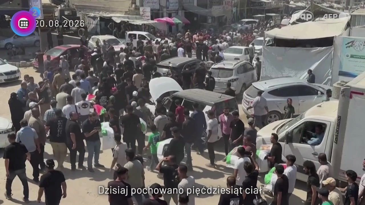 Masowy pogrzeb w Gazie. Wśród ofiar 20 dzieci