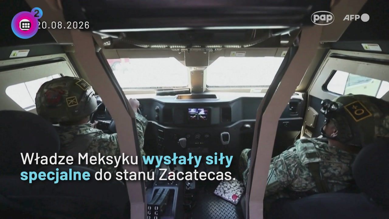 Władze reagują na wydarzenia w Zacatecas. Ruszyła specjalna operacja