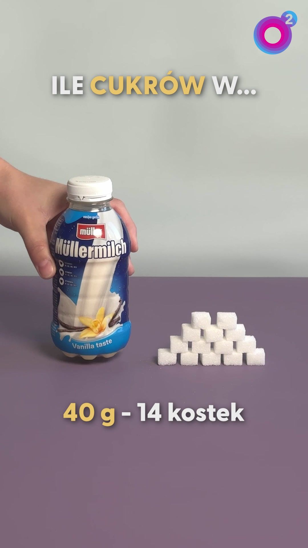 Nawet 14 kostek. Mało kto wie, ile cukru jest w jogurtach pitnych