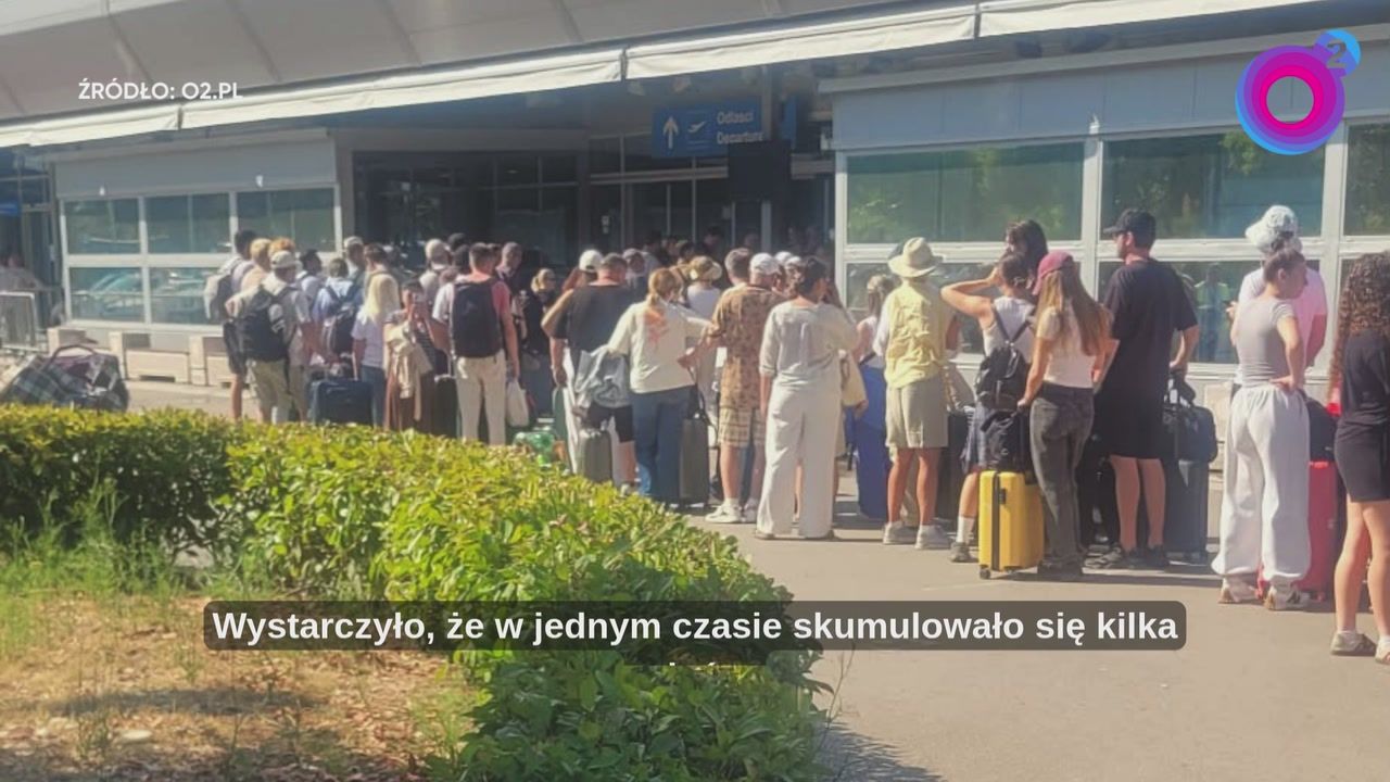 "Koszmar". Oto co działo się na lotnisku w Czarnogórze