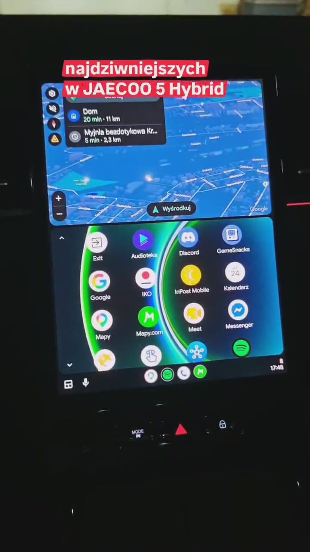 Najdziwniejsza funkcja Jaecoo 5 Hybrid