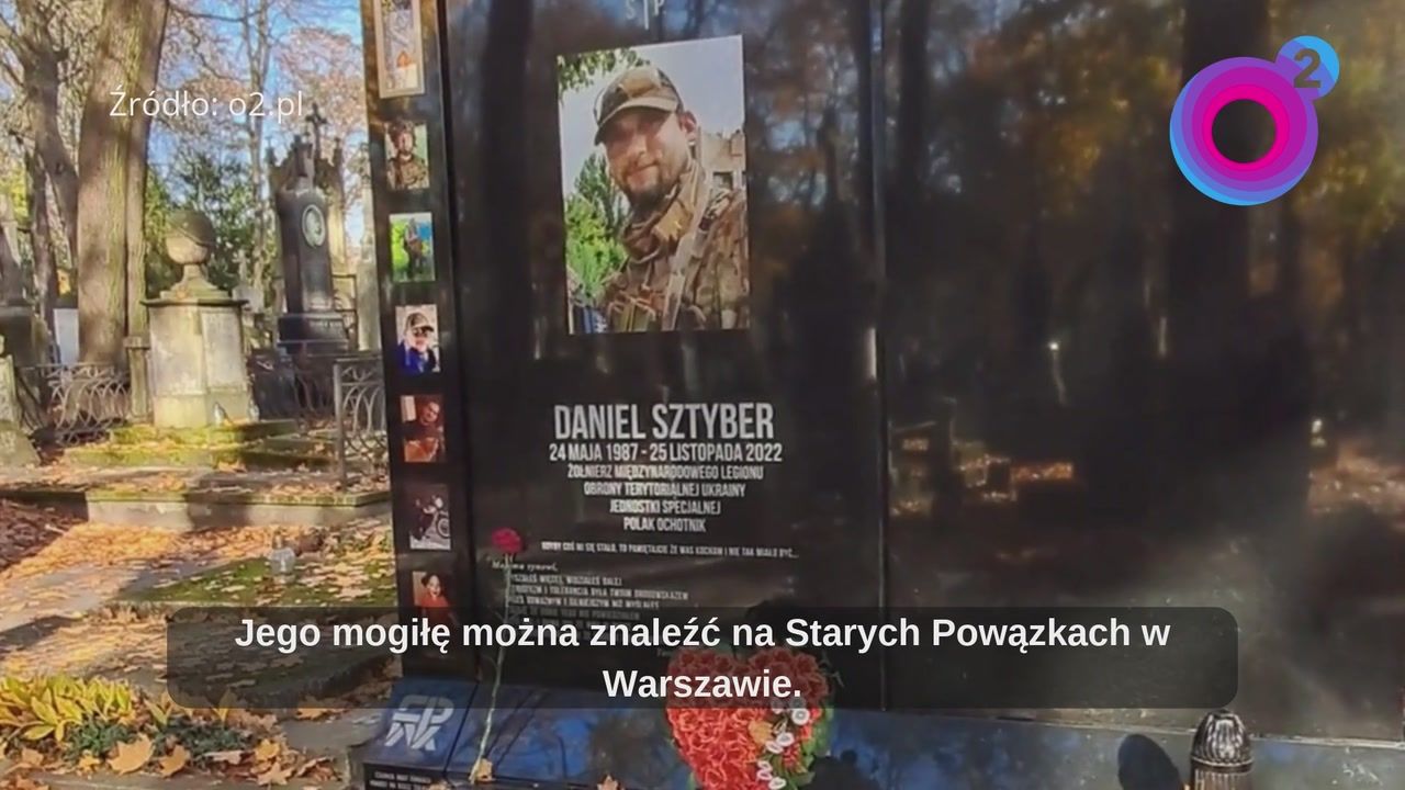 Grób Polaka na Powązkach. Zginął na wojnie w Ukrainie