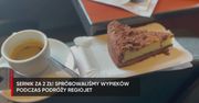 Sernik z kakaową kruszonką w RegioJet