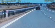 Ponad 200 km/h na S61. Policja pokazała nagranie