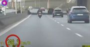 208 km/h na S8. Nagrało się. Policja nie miała wyjścia