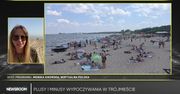 Wakacje w Gdańsku. "Ciężko wytrzymać na plaży"