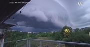 Wideo z Gdańska. "Widok był jednocześnie piękny i przerażający"