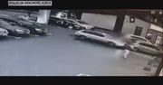Przerażające nagranie ze Strzelina. Rozpędzone audi wjechało w pieszych