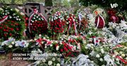 Ostatnie pożegnanie sierż. Mateusza Sitka. Grób utonął w kwiatach