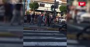 Dziwne zachowanie kobiety po wypadku. Nagranie brutalnej reakcji policji z Hiszpanii