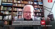 Prof. Krzysztof Simon: "premier nie ma prawa mówić, że poradziliśmy sobie z epidemią"