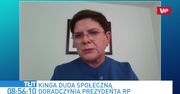 Beata Szydło pytana o syna. "Hejt, który spadł na moją rodzinę, był nieuprawniony i bolesny"