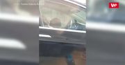 Śpiący kierowca jechał Teslą. Przerażające wideo światka
